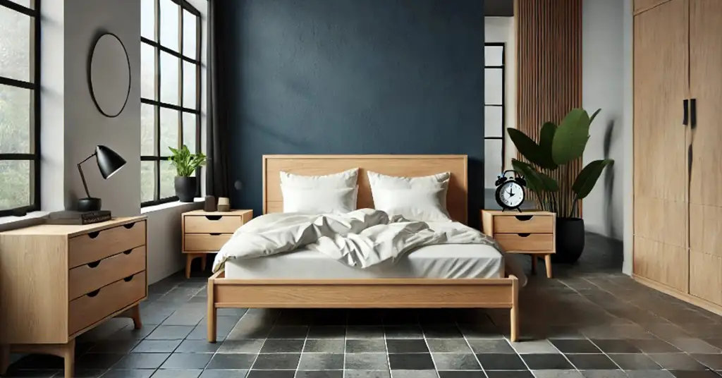 Bilik Warna Biru Navy 1