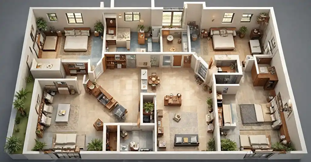 Contoh Plan Rumah 3 Bilik