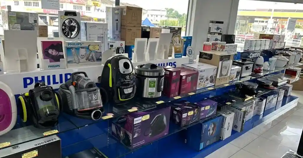 Perbandingan Kedai Elektrik Kubang Kerian