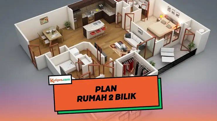 Plan Rumah 2 Bilik