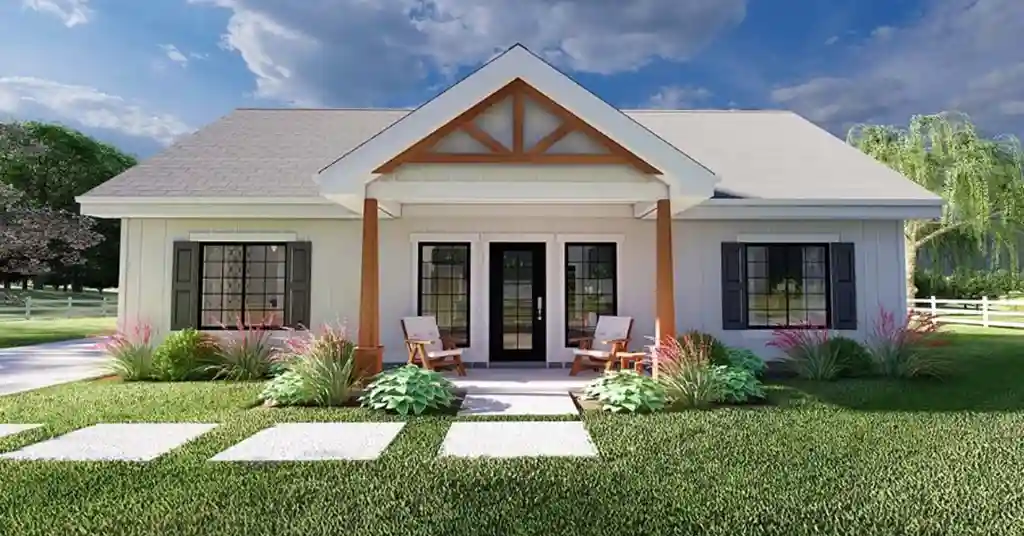 Rekabentuk Rumah 2 Bilik Moden Simple