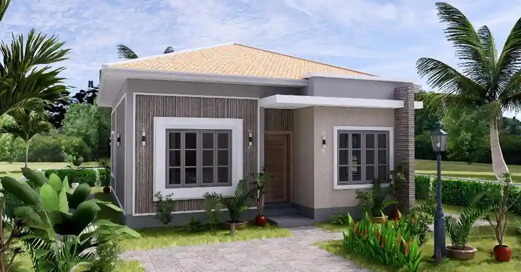 Rekabentuk Rumah 2 Bilik Tradisional Sederhana