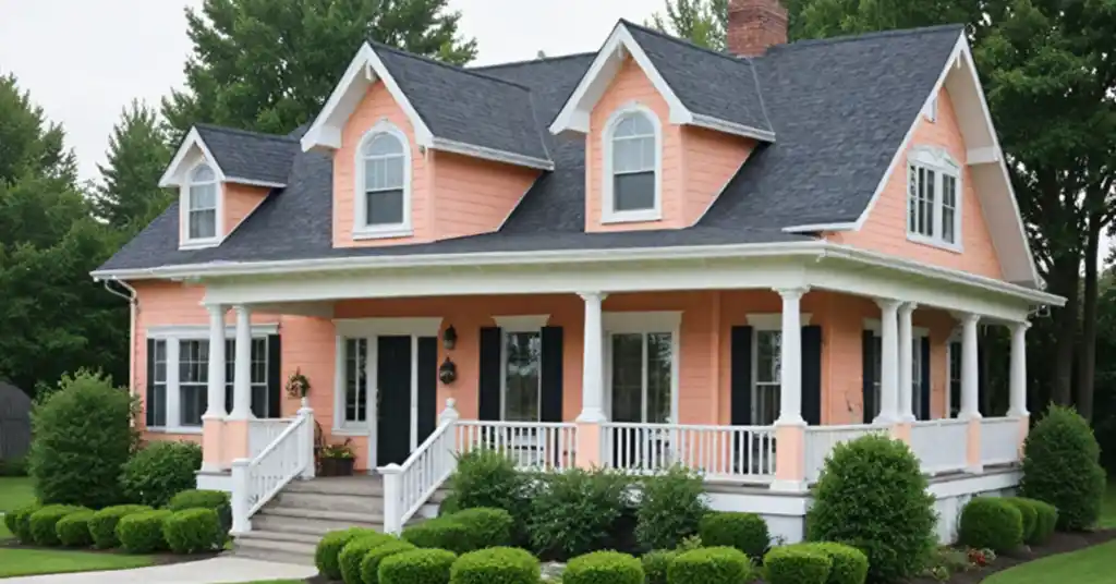 Warna Cat Luar Peach