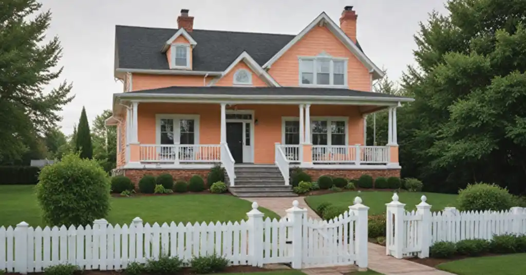 Warna Cat Luar Rumah Peach