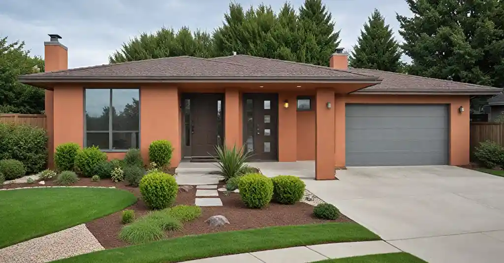 Warna Cat Luar Rumah Terracotta