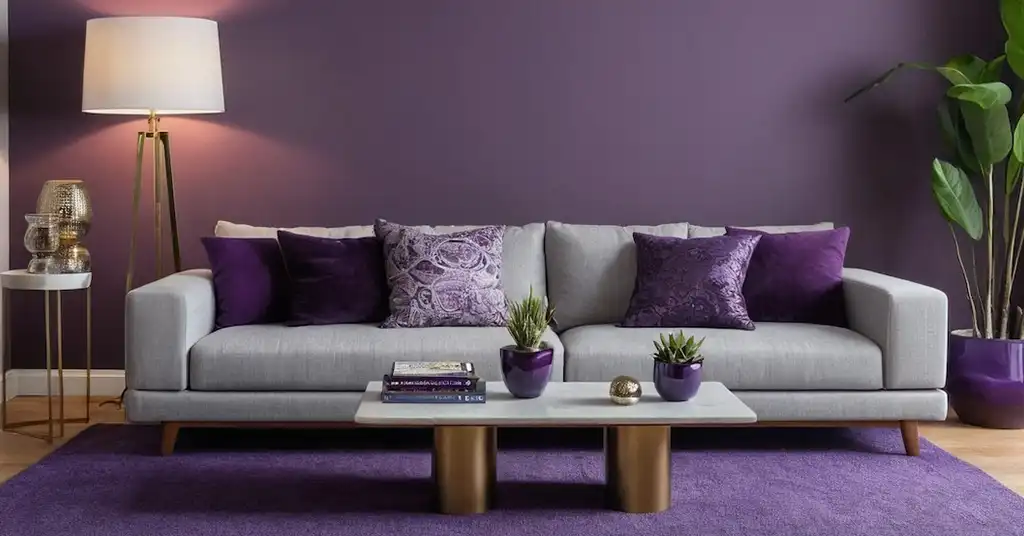 Warna Cat Ruang Tamu Lavender