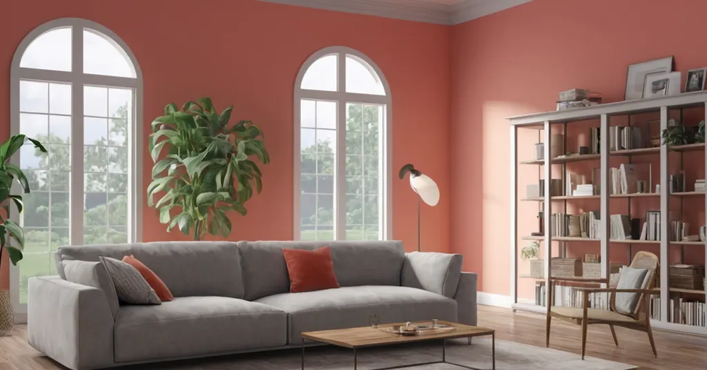 Warna Cat Rumah Coral 1