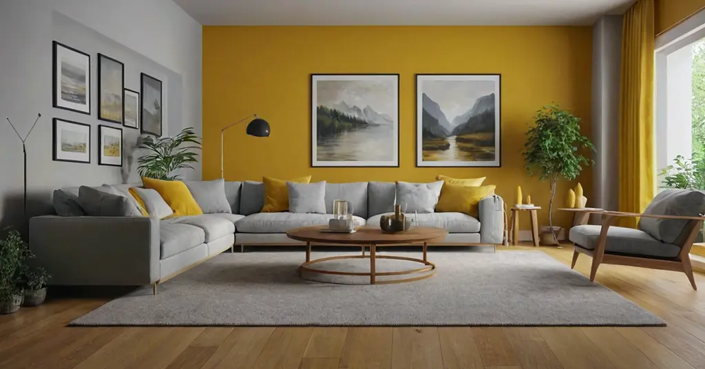 Warna Cat Rumah Mustard Yellow