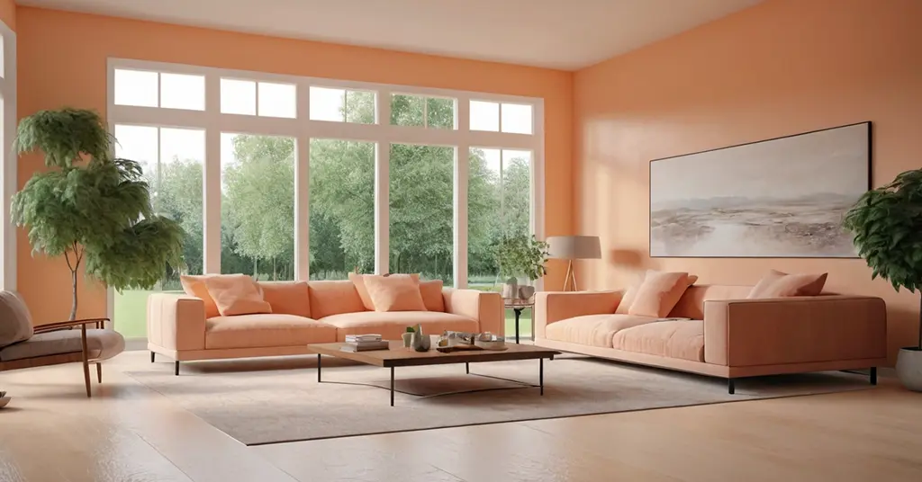 Warna Cat Rumah Peach