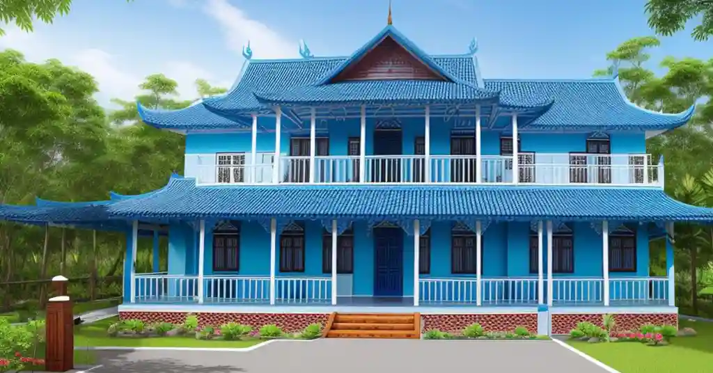 Biru dan Krem
