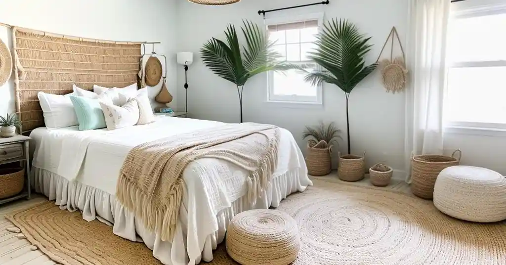 Deco Bilik Tidur Perempuan Hiasan Boho Pantai