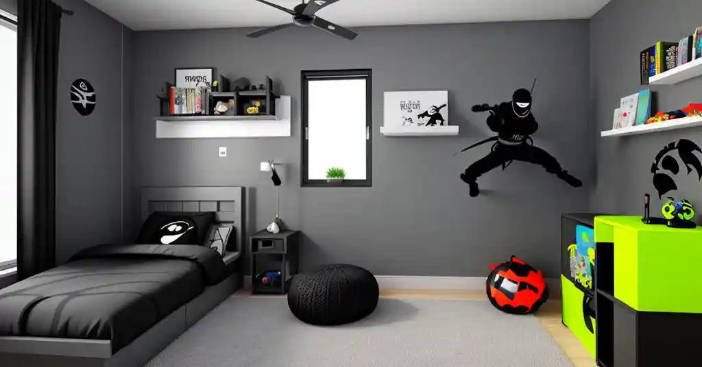 Dekorasi Tema Ninja