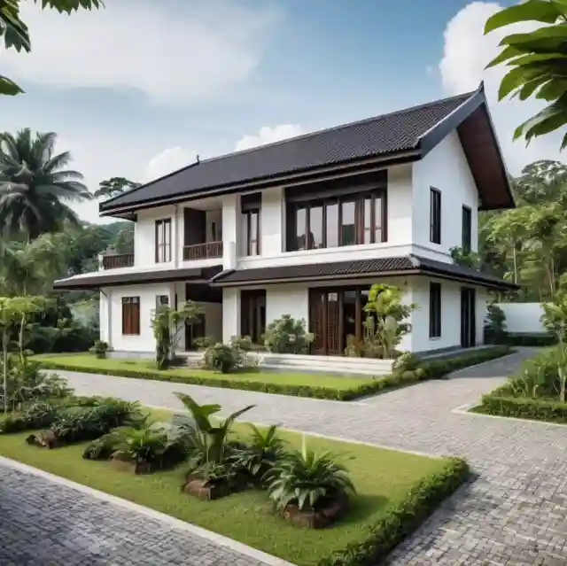 Design Rumah Kampung Moden Malaysia