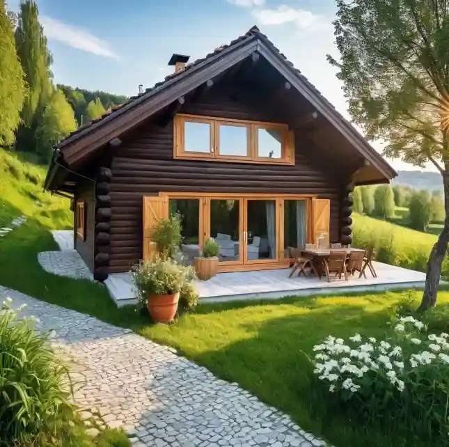 Design Rumah Kampung Slovenia