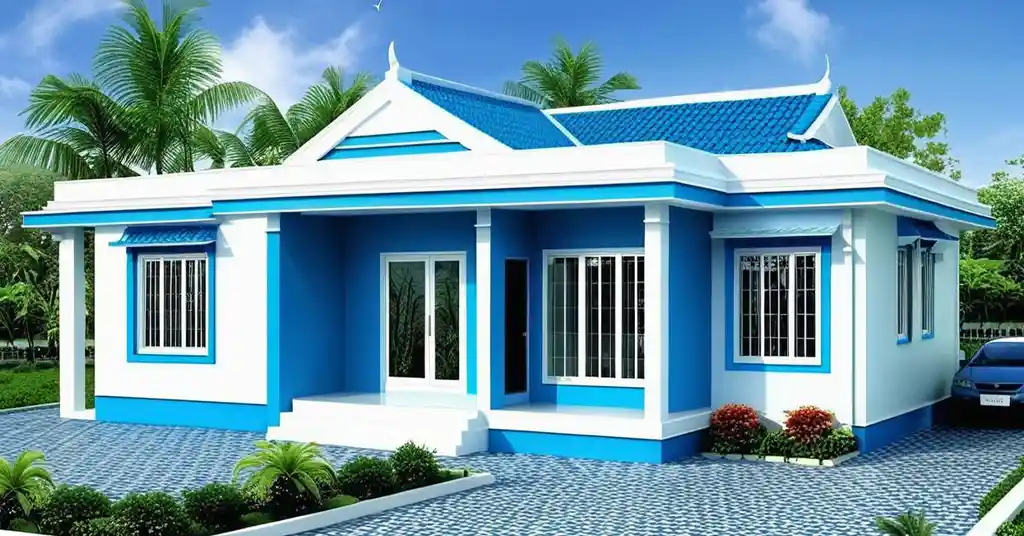 Design Rumah Moden Minimalis 1 Tingkat