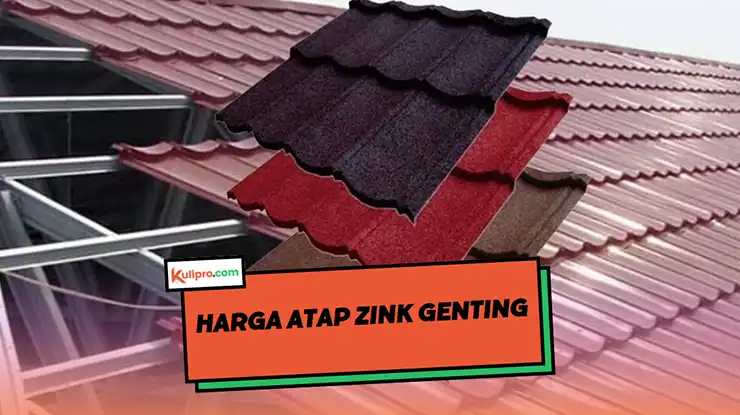Harga Atap Zink Genting