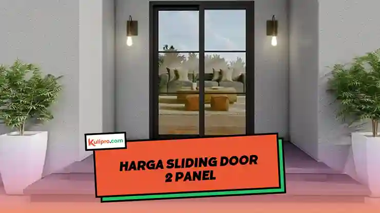 Harga Sliding Door 2 Panel