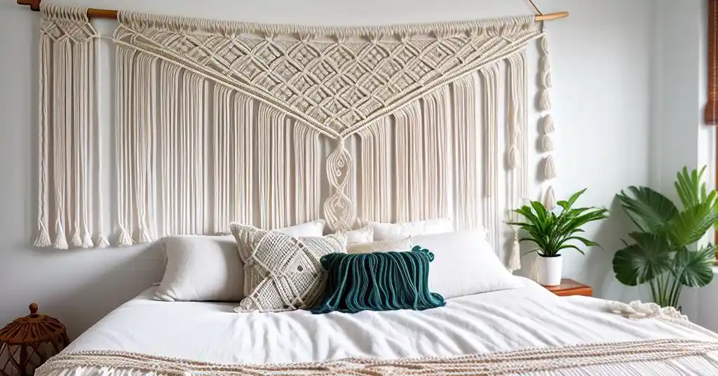 Hiasan Dinding Macrame