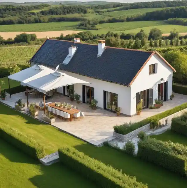 Idea Rumah Kampung Simple dengan Teras Luas