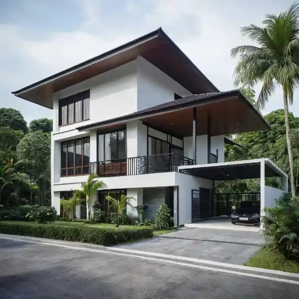 Ideas Rumah Kampung Minimalis Moden