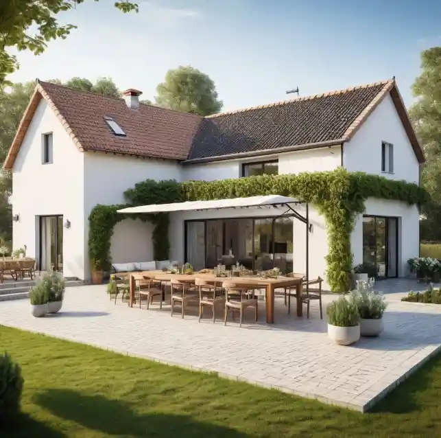 Ideas Rumah Kampung Simple dengan Teras Luas