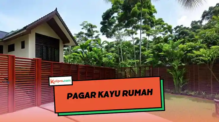 Pagar Kayu Rumah