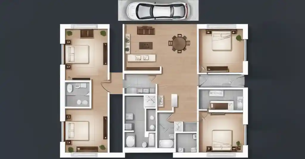 Rumah 4 Bilik Lorong