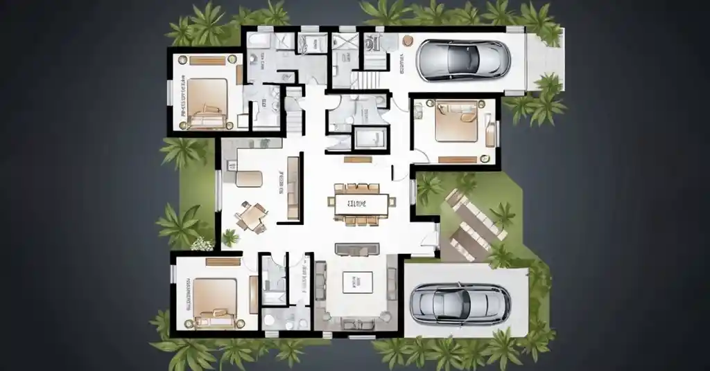 Rumah 4 Bilik Taman Mini