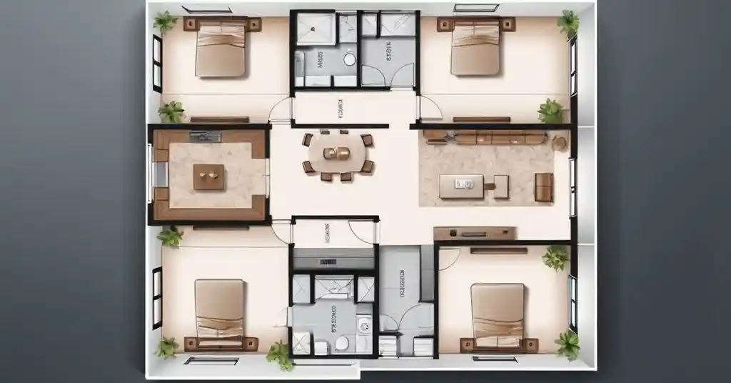 Rumah 4 Bilik
