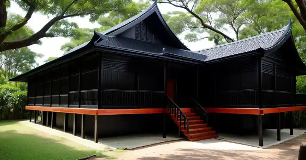 Rumah Kayu Kampung Hitam
