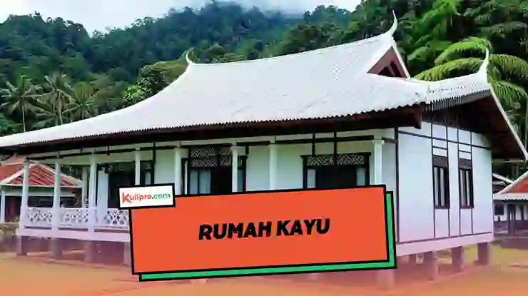 Warna Cat Rumah Kayu Kampung
