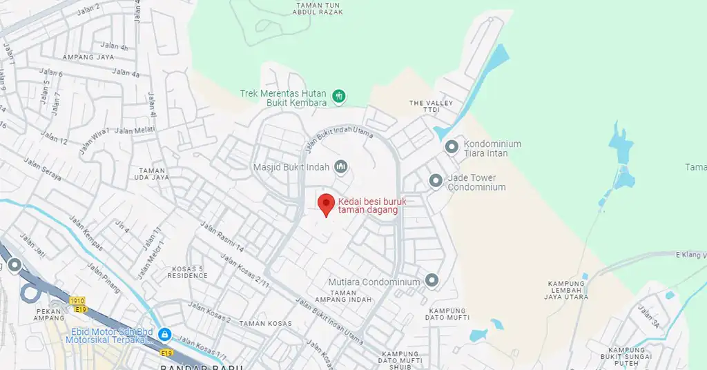 1. Kedai Besi Buruk Taman Dagang