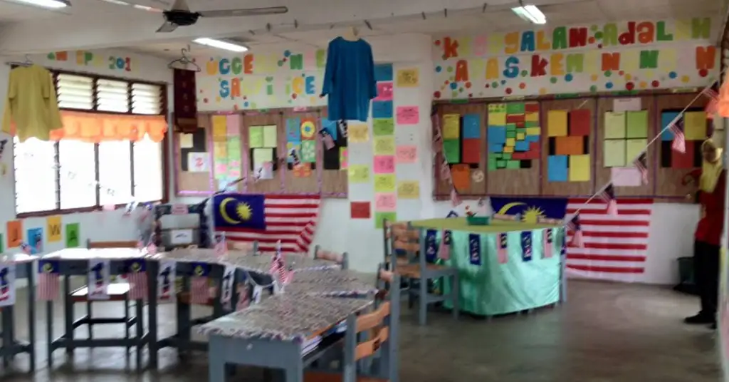 1. Kelas Patriotik Berwarna warni