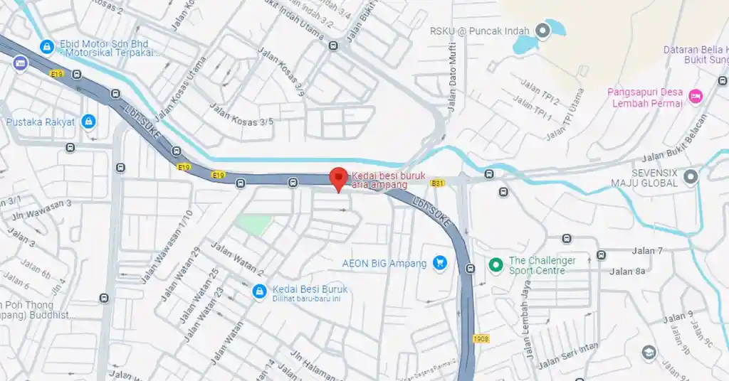 6. Kedai Besi Buruk Aria Ampang