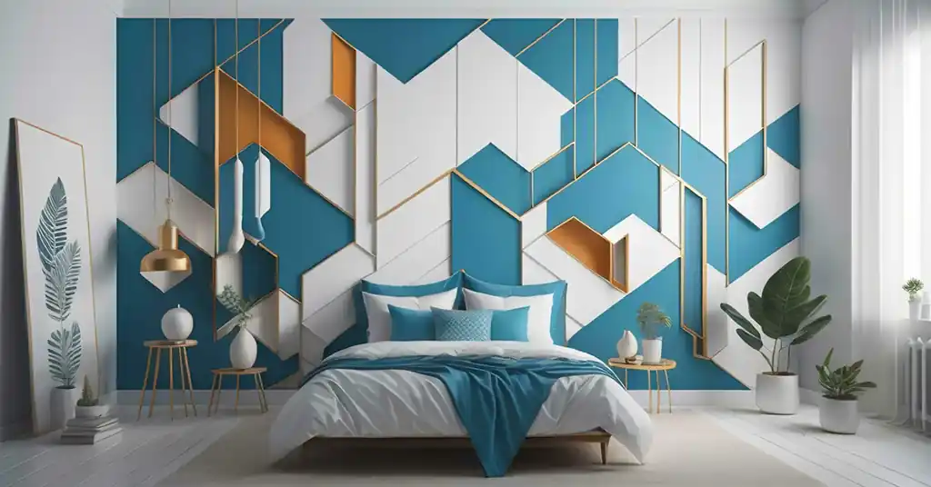 Bilik Tidur Tema Geometris