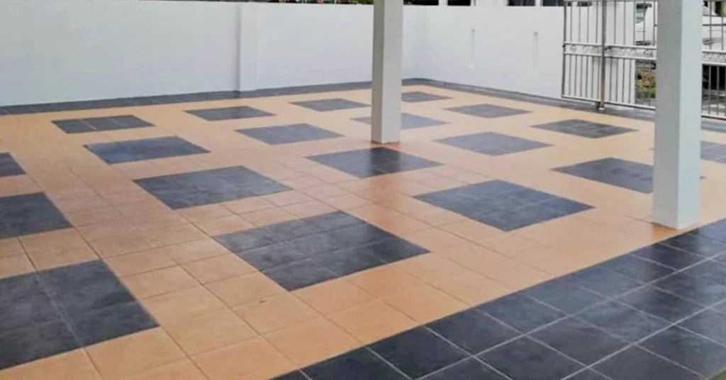 Cara Memilih Tiles untuk Car Porch