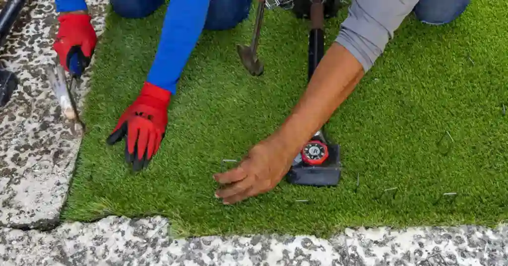 Cara Mengira Upah Pasang Rumput Tiruan