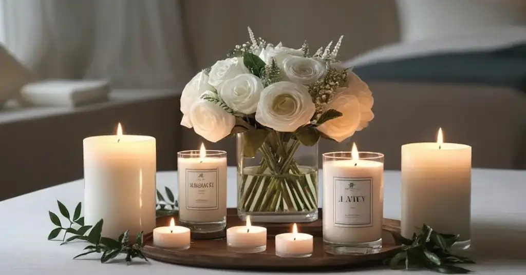 Deco Bilik Pengantin Simple Lilin Aromaterapi