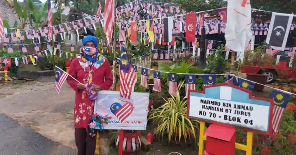 Dekorasi Merdeka Penuh Semangat