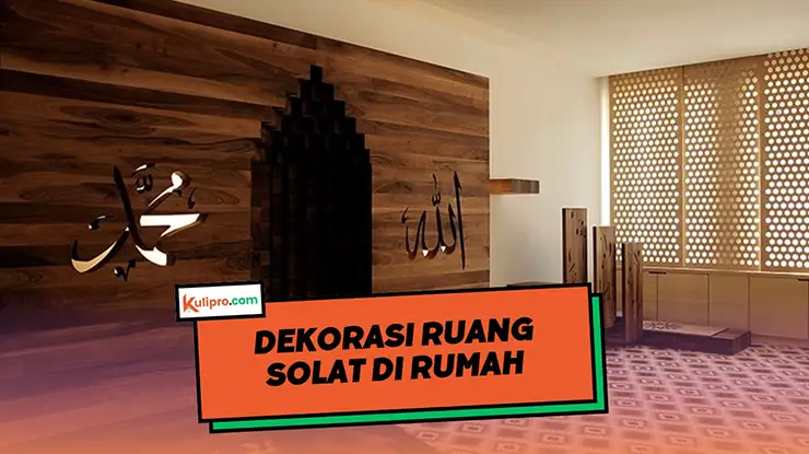 Dekorasi Ruang Solat di Rumah
