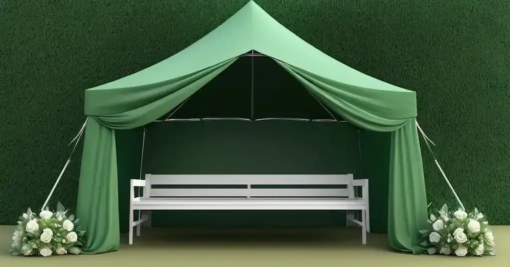 Gubahan Bunga Hijau