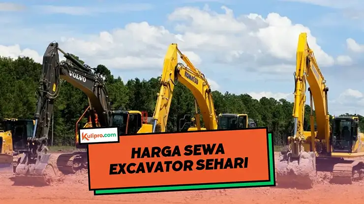 Harga Sewa Excavator Sehari