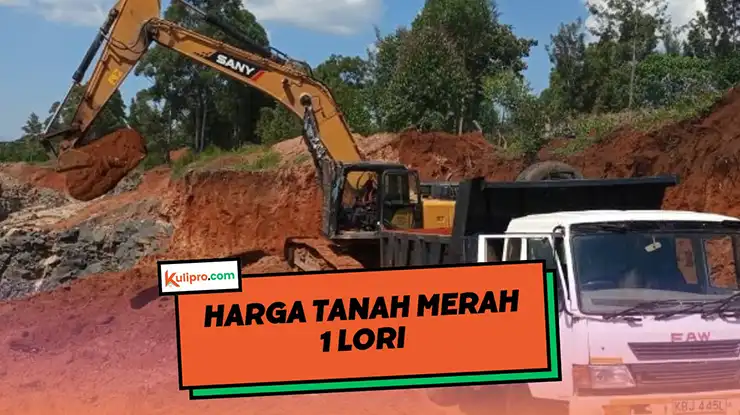 Harga Tanah Merah 1 Lori