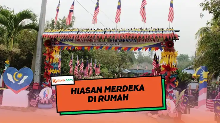 Hiasan Merdeka di Rumah