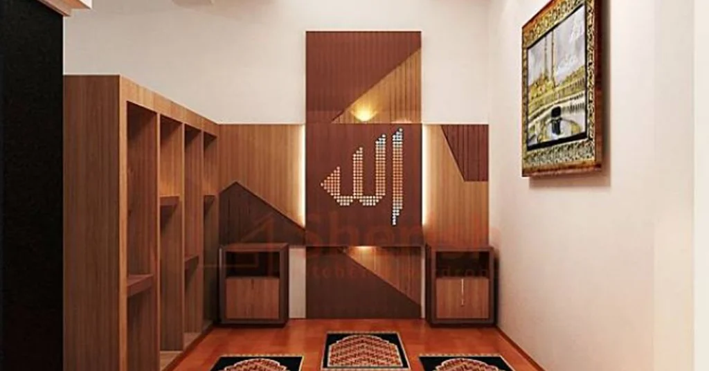 Kaligrafi Moden Sentuhan Kayu