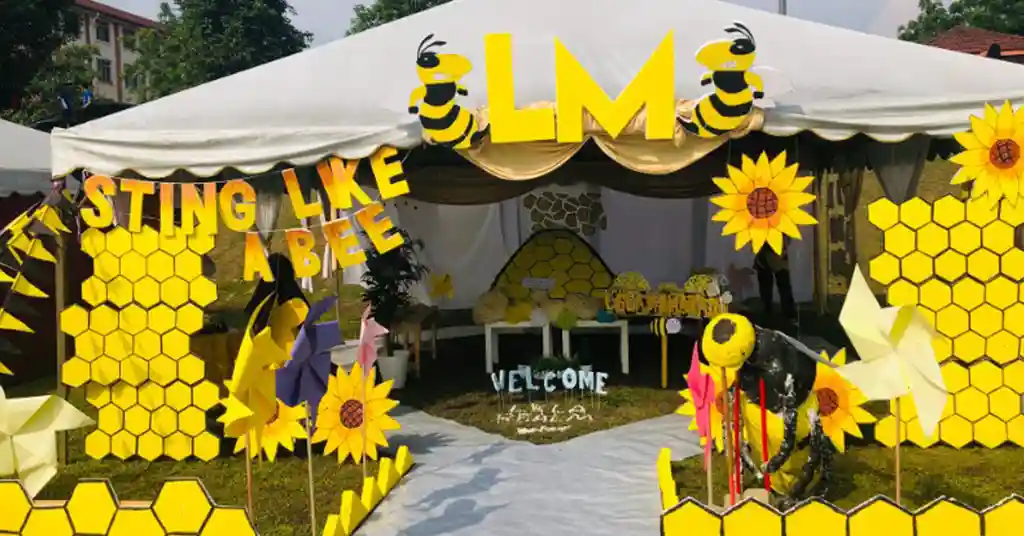 Khemah Lebah Penuh Kreativiti