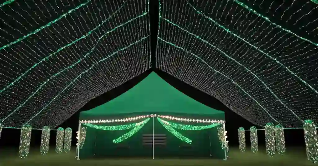Lampu Fairy Hijau