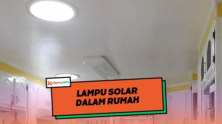Lampu Solar Dalam Rumah