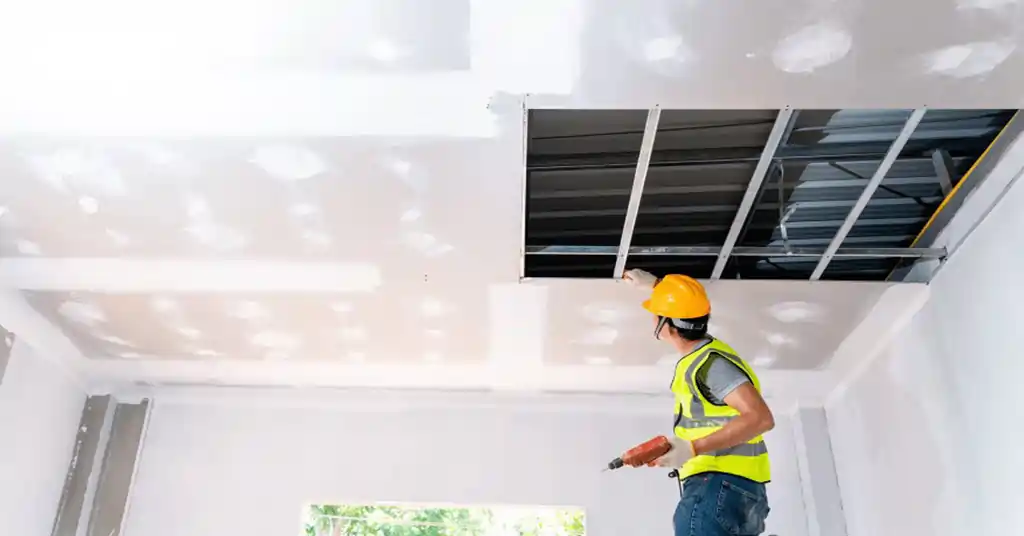 Prosedur Pasang Plaster Siling Sekaki