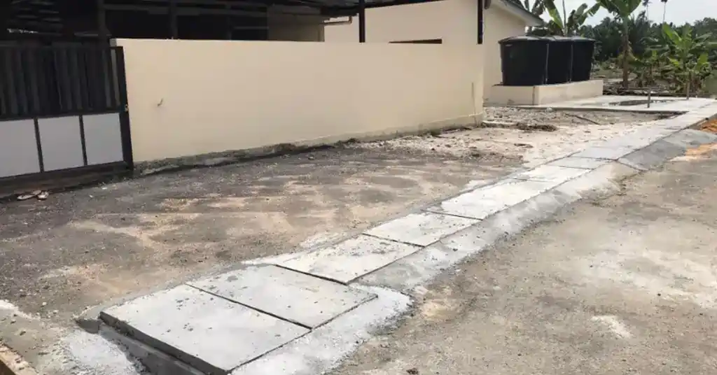 Proses Pemasangan Longkang U